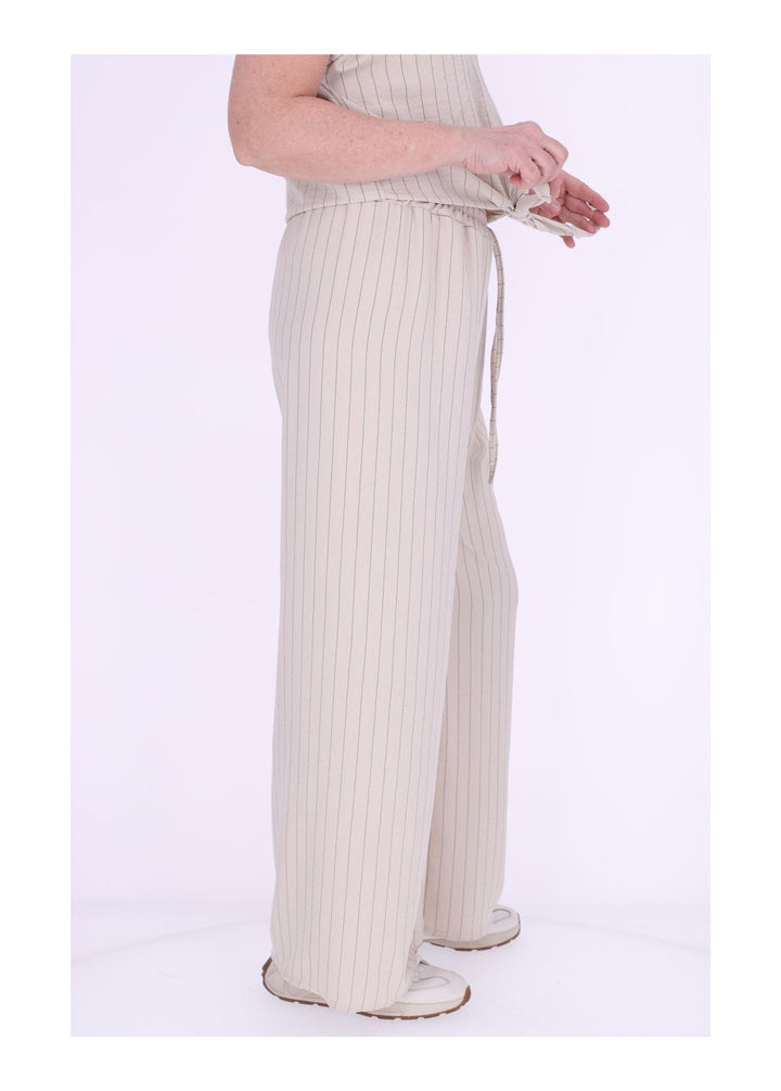 Splash of Color Damen Hose Nadelstreifen