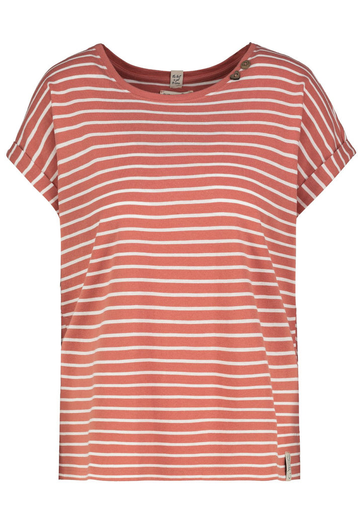 Authentic Style Damen T-Shirt gestreift
