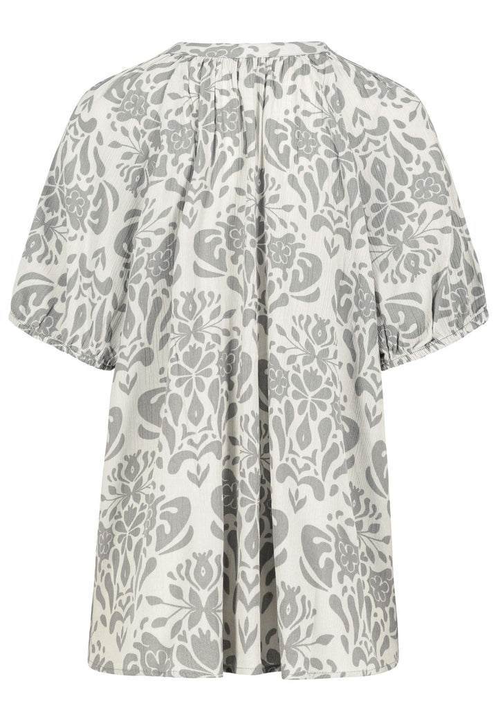 Authentic Style Bluse Kurzarm Viskose