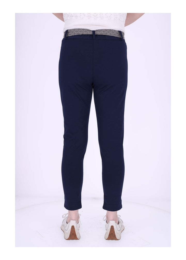 Damen Hose Splash of Color mit Gürtel