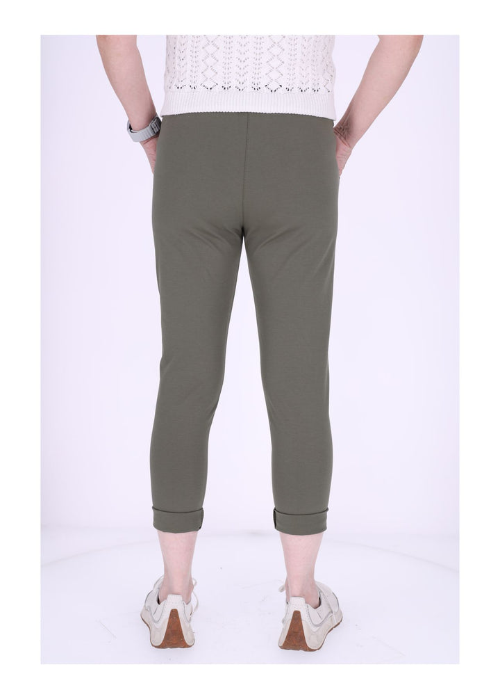 Damen Hose Splash of Color mit Gürtel