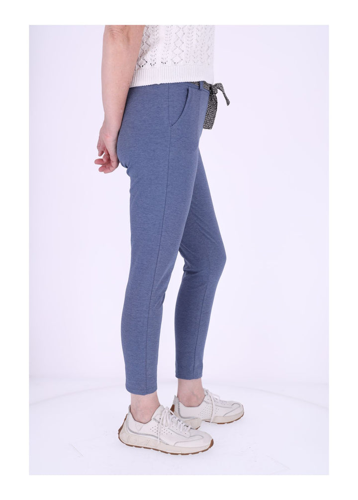 Damen Hose Splash of Color mit Gürtel