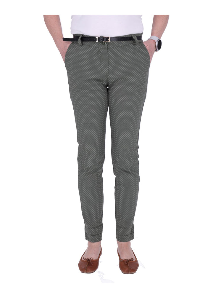Damen Hose New Print Splash of Color