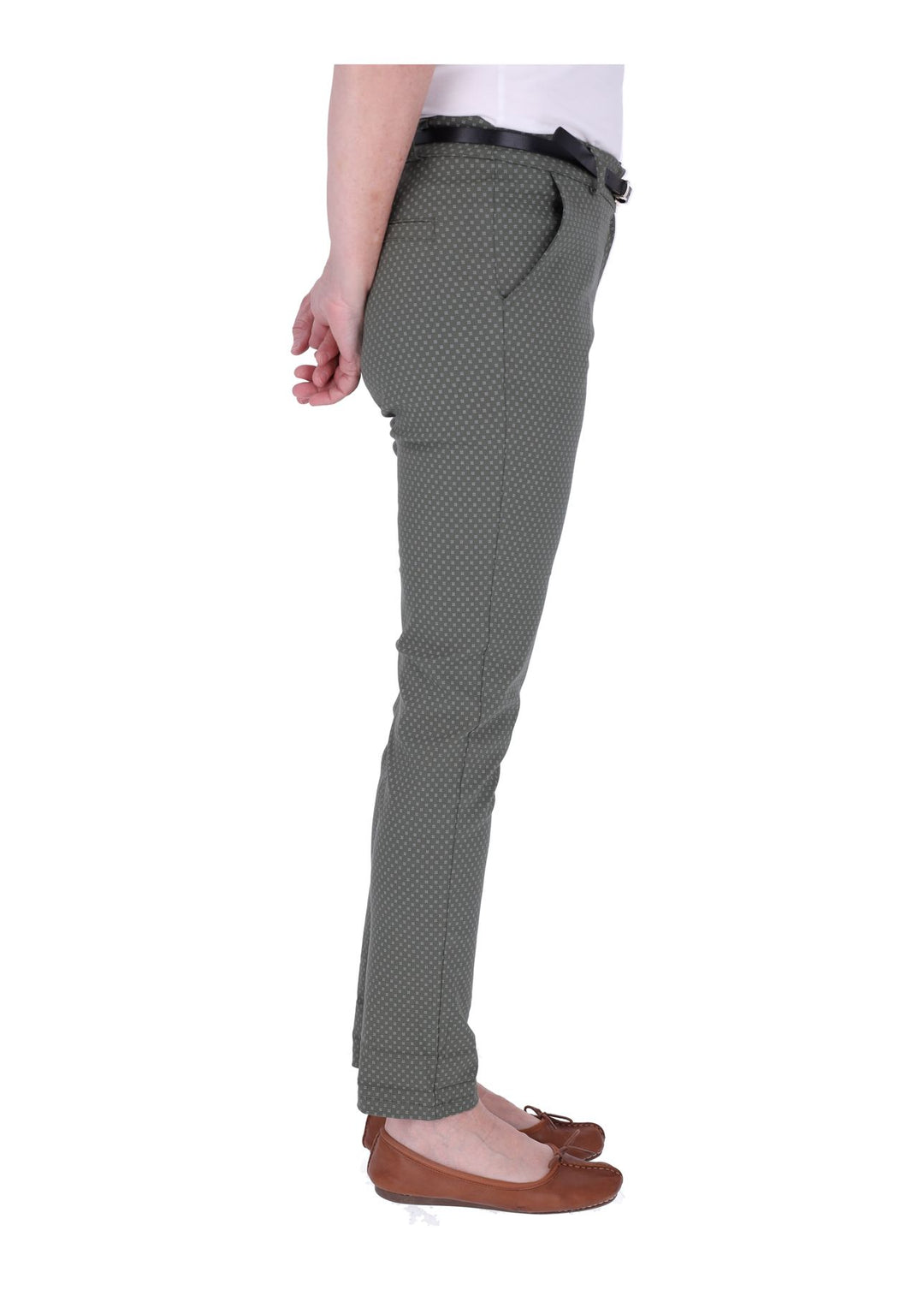 Damen Hose New Print Splash of Color