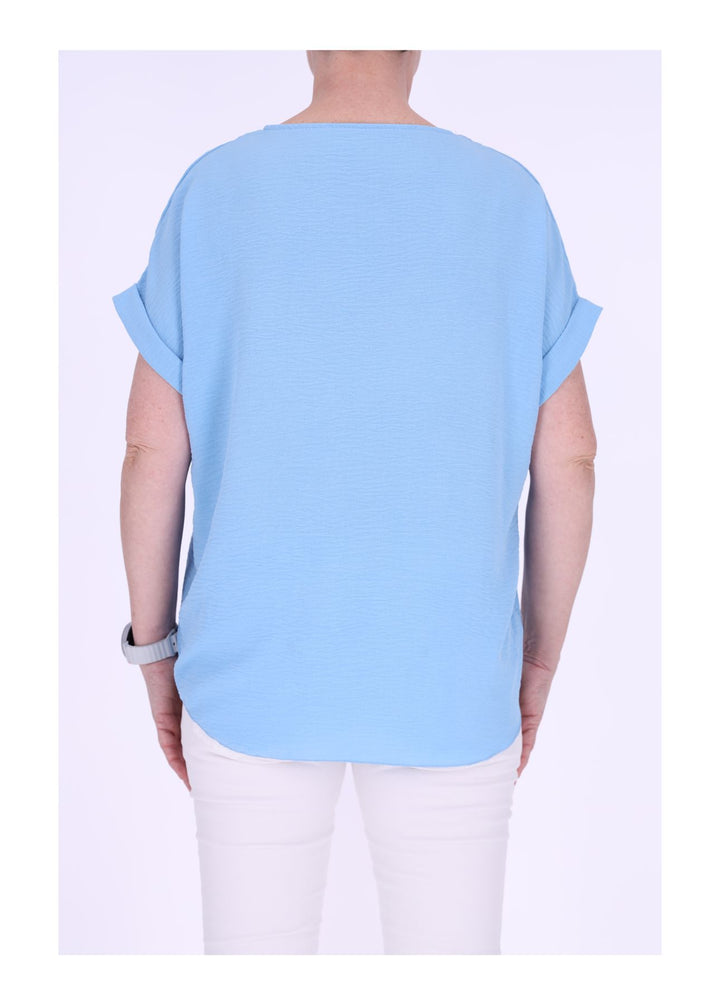 Splash of Color Damen T-Shirt zum Binden
