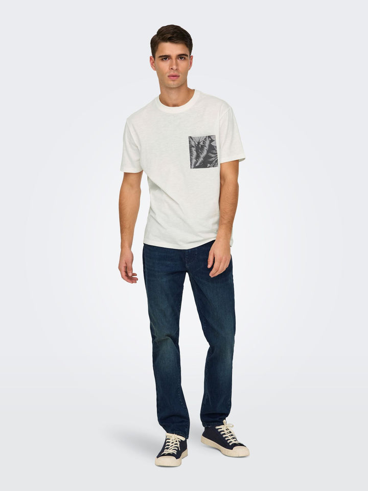 Only & Sons T-Shirt Herren Baumwolle