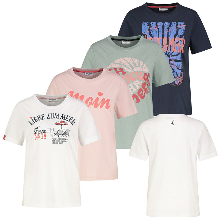 Authentic Style Damen T-Shirt Meer
