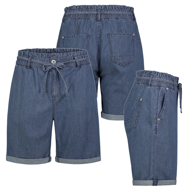 Denim Bermuda Shorts Damen Authentic Style