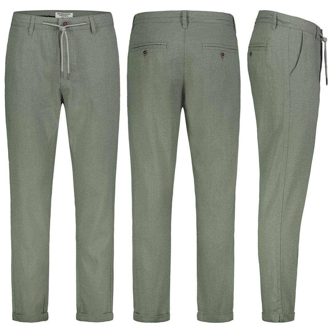 Authentic Style Leinen Chino Herren