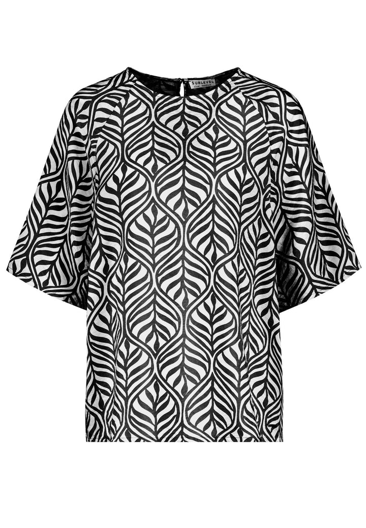 Authentic Style Damen Bluse Raglanärmel