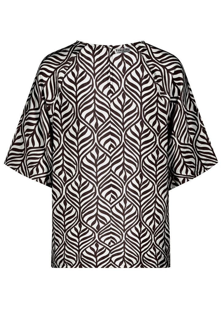 Authentic Style Damen Bluse Raglanärmel