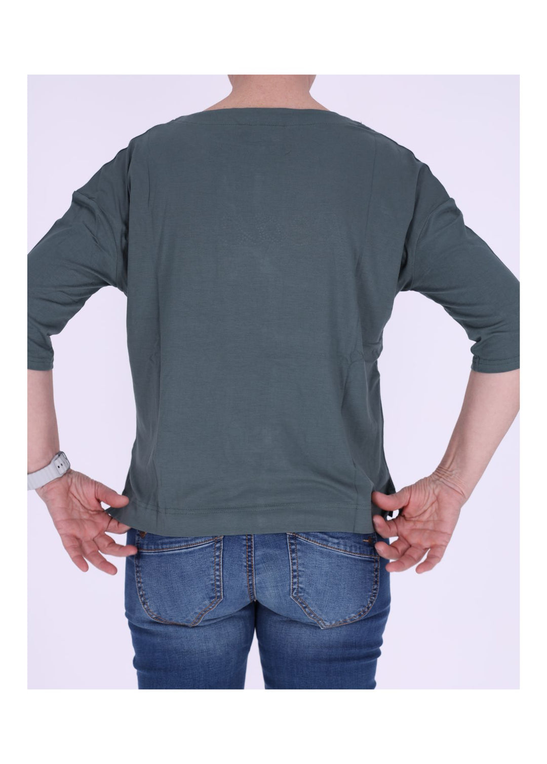 New View Damen T-Shirt 3/4-Arm Peace