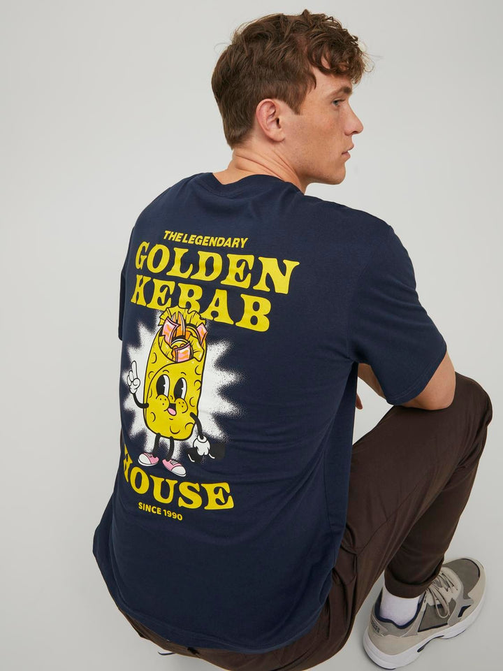 Jack & Jones Herren T-Shirt Rundhals