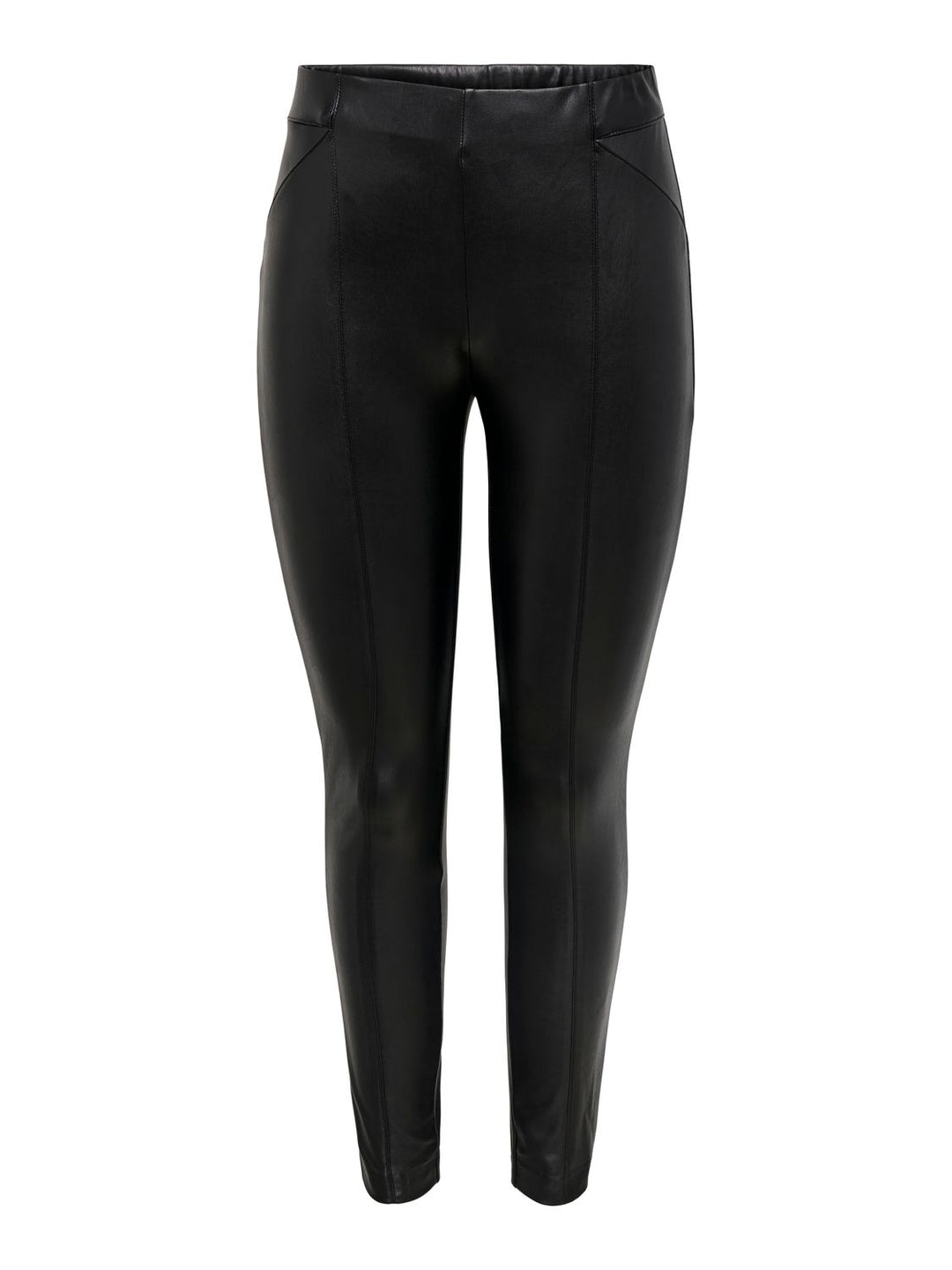 ONLY Kunstlederhose Damen Slim Fit