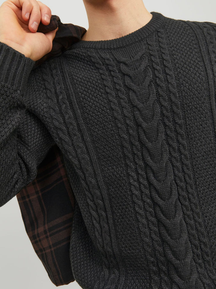 Jack & Jones Strickpullover Rundhals