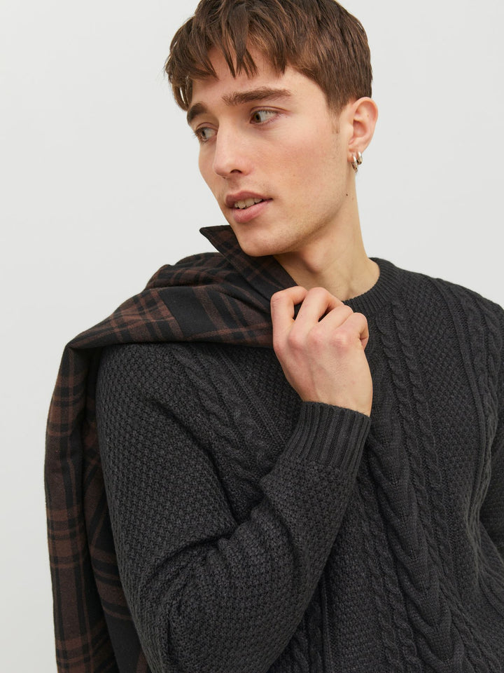 Jack & Jones Strickpullover Rundhals