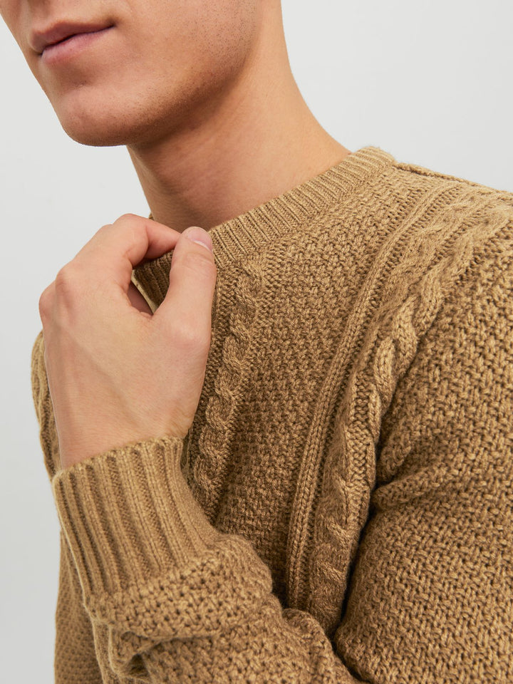 Jack & Jones Strickpullover Rundhals
