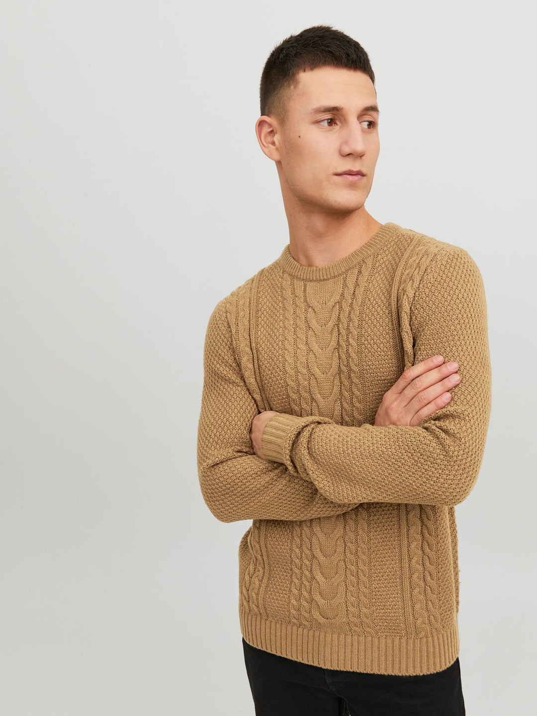Jack & Jones Strickpullover Rundhals