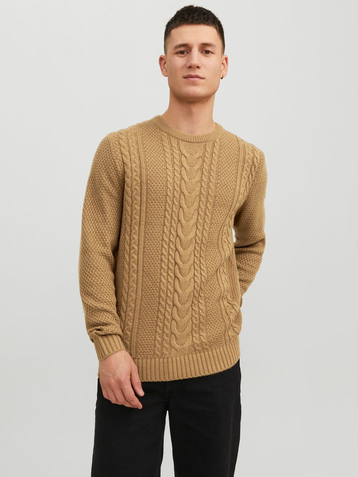 Jack & Jones Strickpullover Rundhals