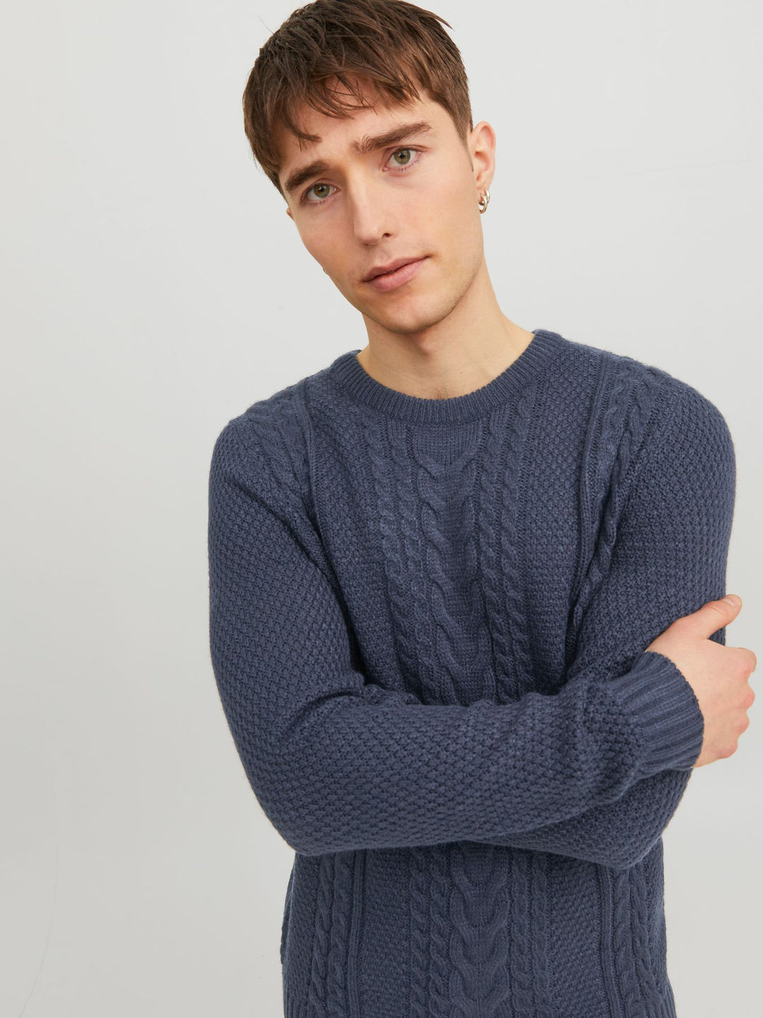 Jack & Jones Strickpullover Rundhals