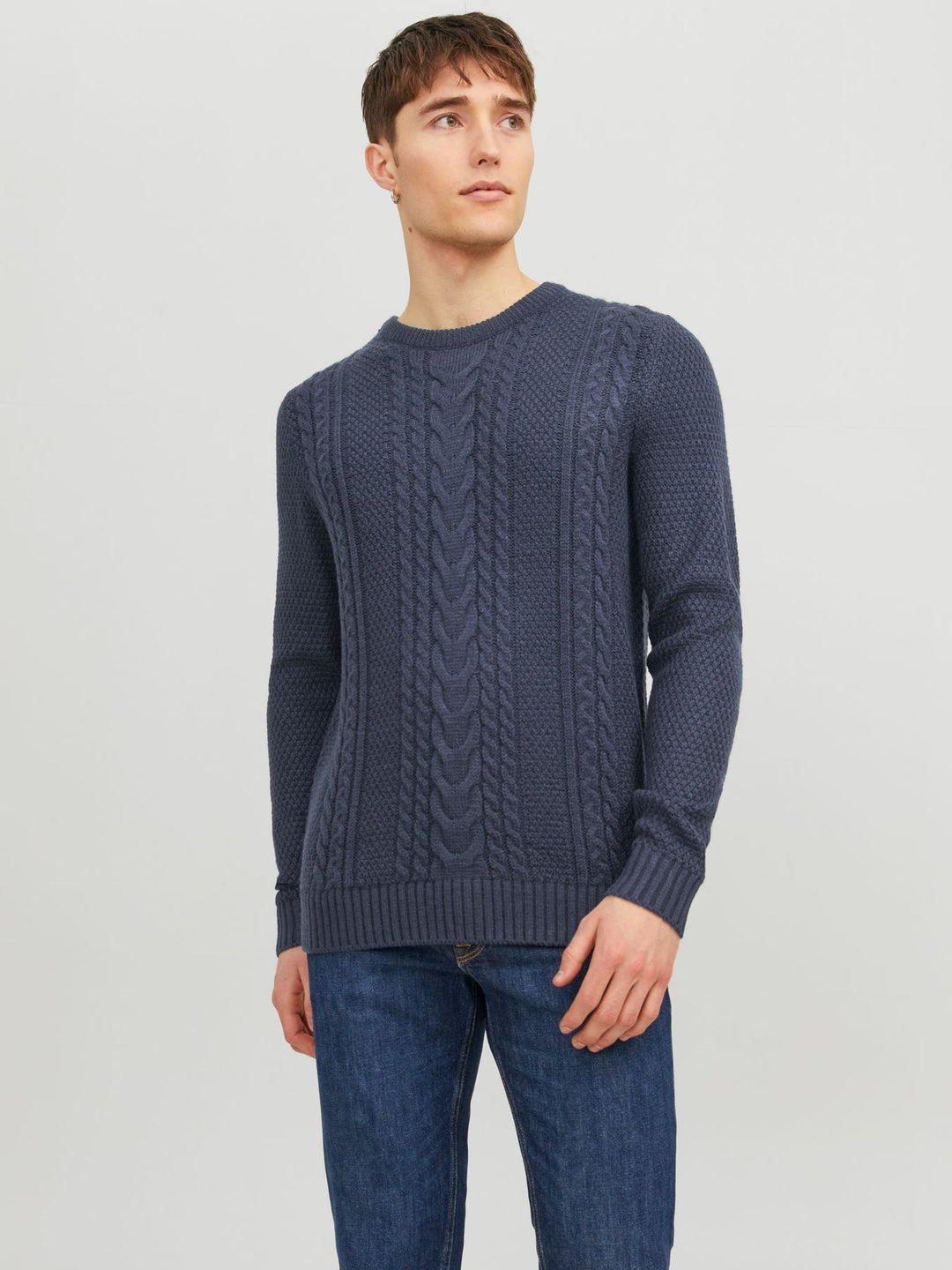 Jack & Jones Strickpullover Rundhals