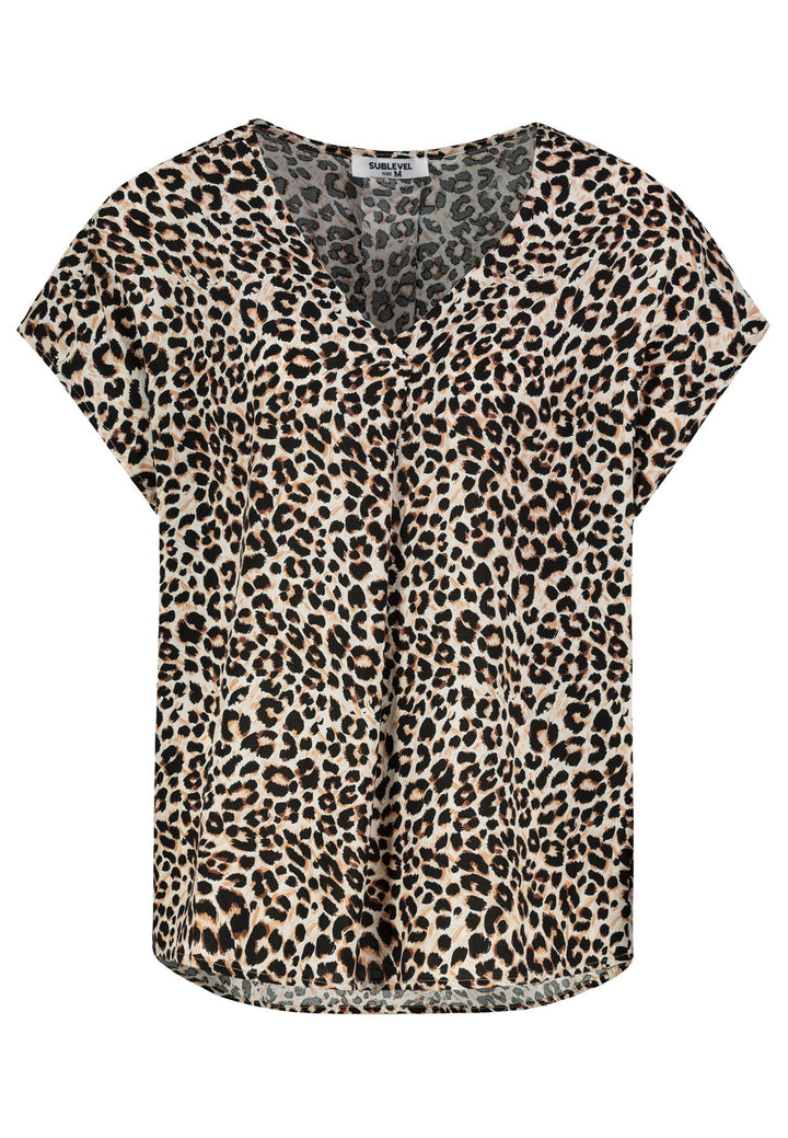 Authentic Style Damen T-Shirt V-Ausschnitt
