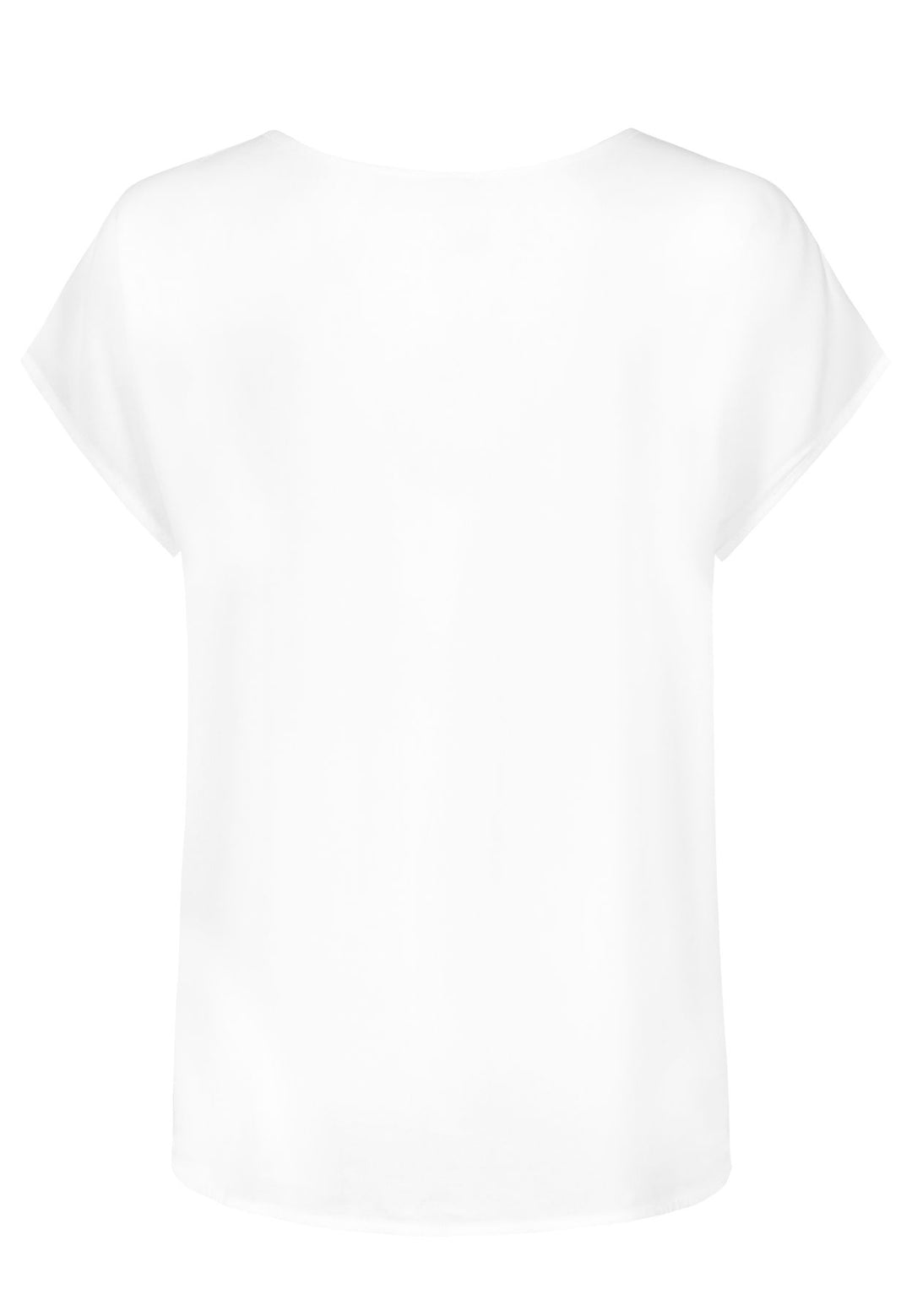 Authentic Style Bluse Rundhals Viskose