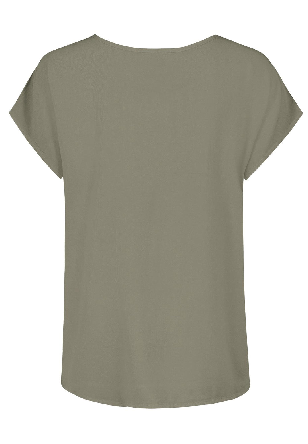 Authentic Style Bluse Rundhals Viskose