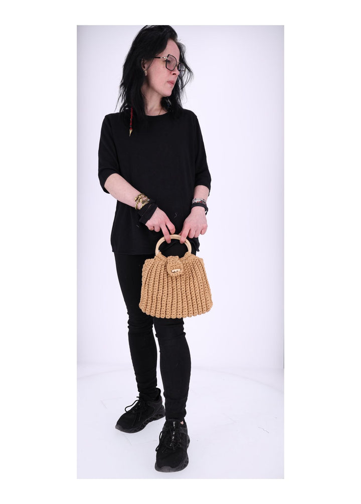 Splash of Color Stricktasche klein