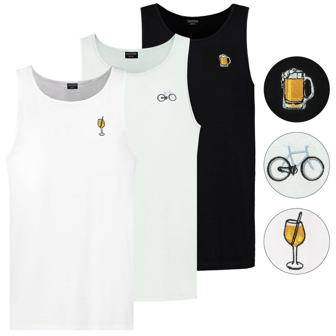 Authentic Style Herren-Tanktop Baumwolle
