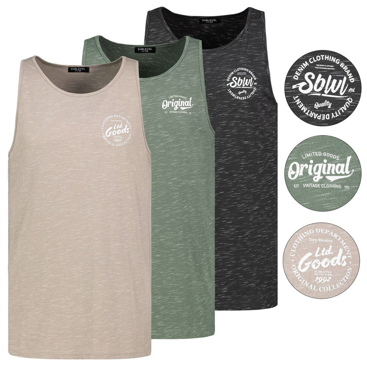 Authentic Style Herren Tanktop Vintage