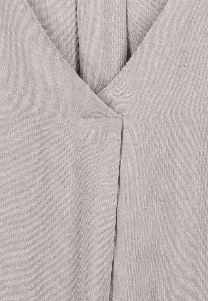 Authentic Style Viskose Bluse V-Ausschnitt