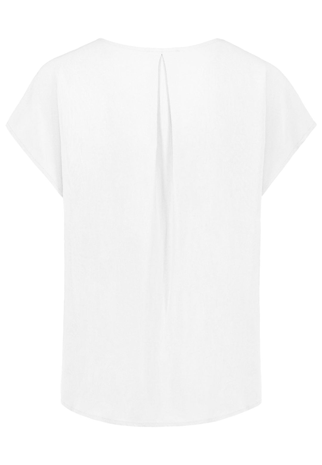 Authentic Style Viskose Bluse V-Ausschnitt