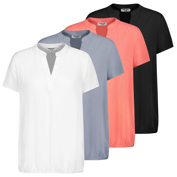 Authentic Style Damen Bluse Viskose