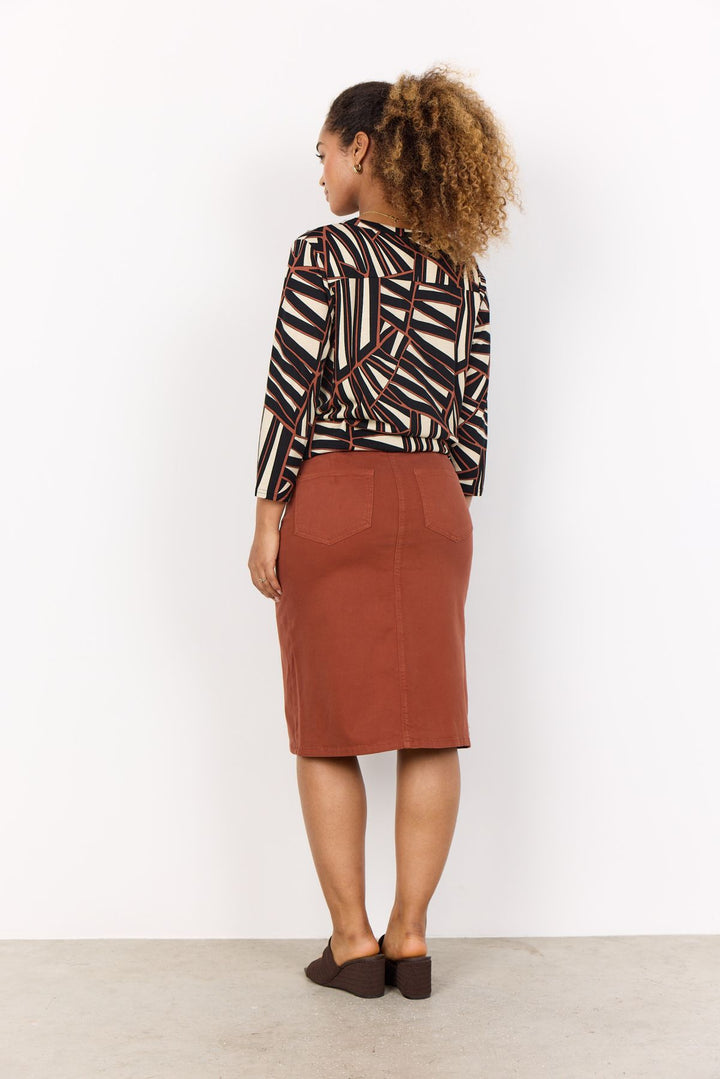 Soyaconcept Damen Bluse aus Baumwolle