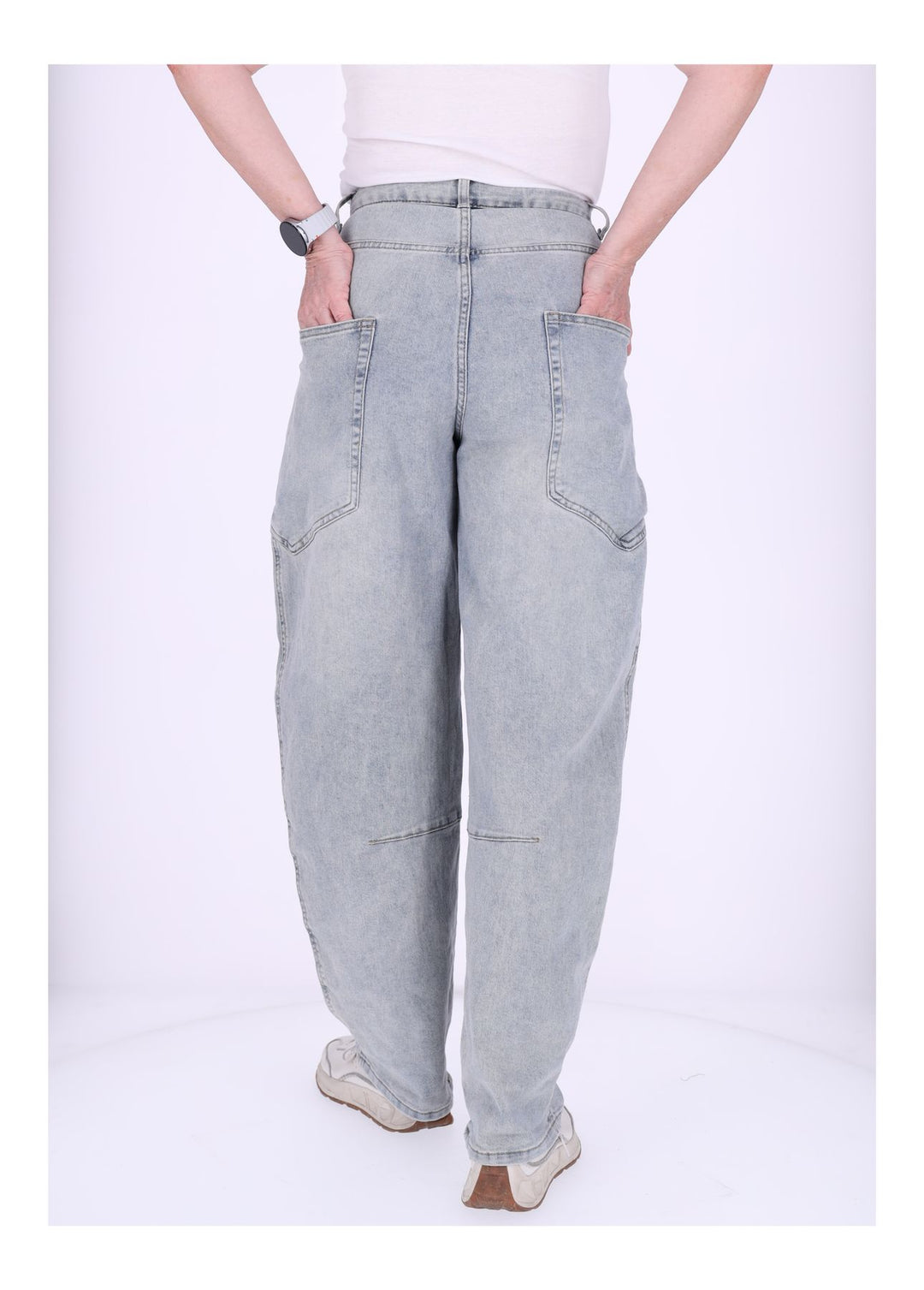 Splash of Color Jeans Damen weites Bein