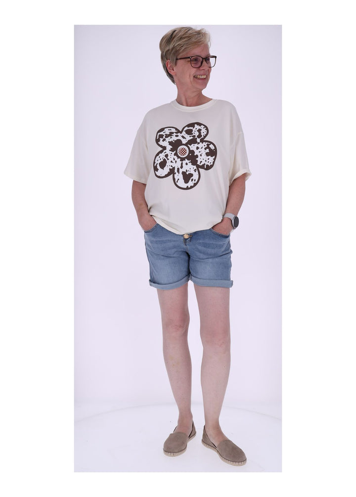Splash of Color Damen T-Shirt Kuhfell