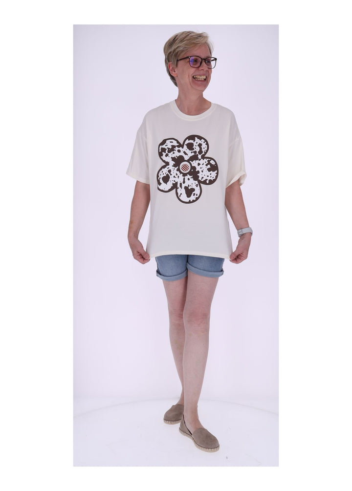 Splash of Color Damen T-Shirt Kuhfell