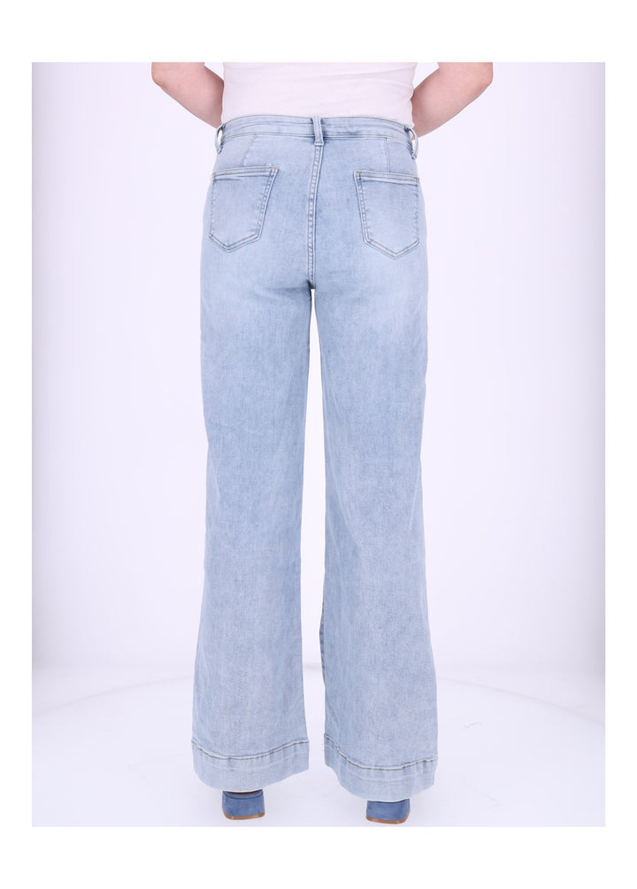 Splash of Color Jeans weites Bein Damen