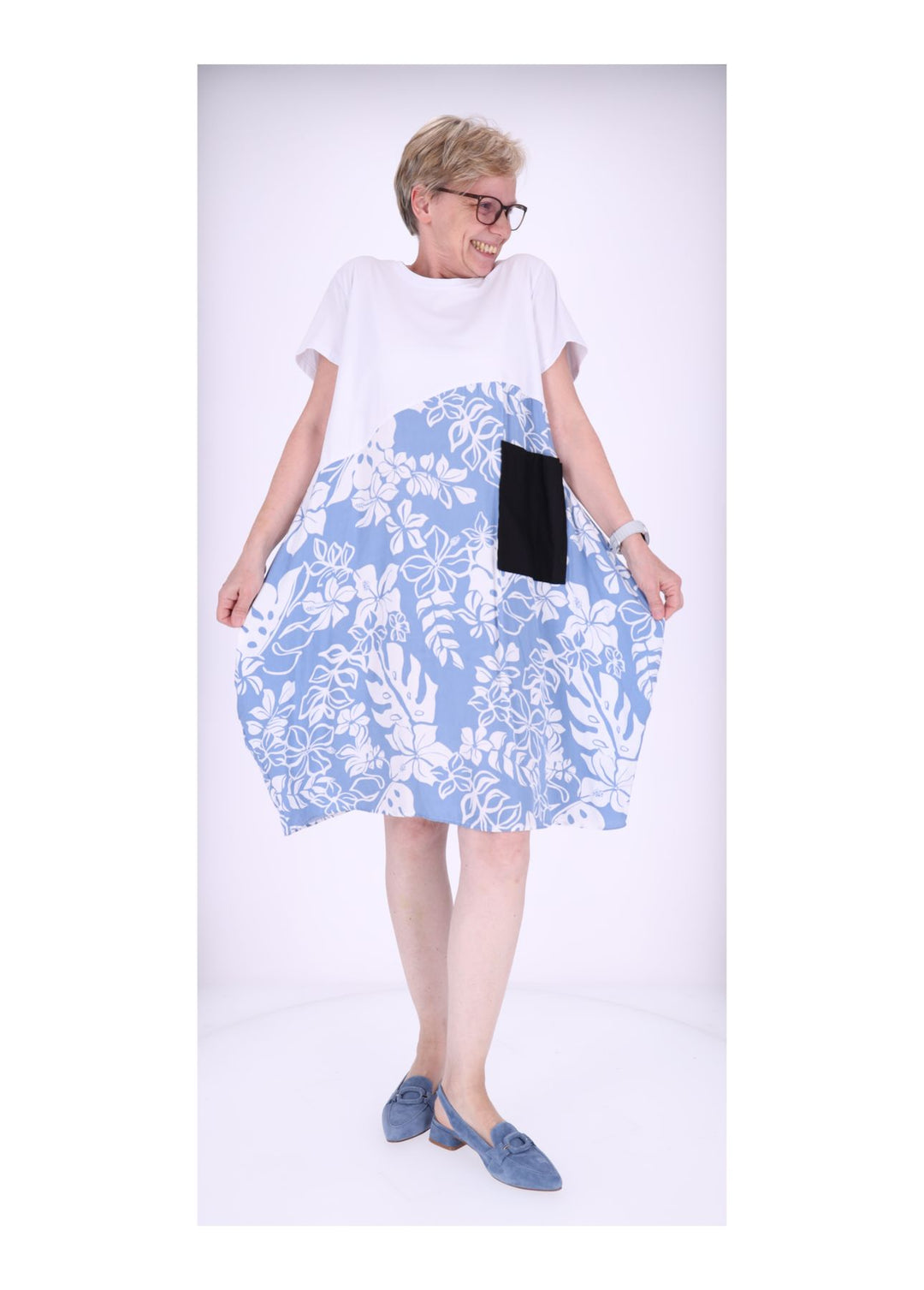 Splash of Color Sommerkleid Blumenprint