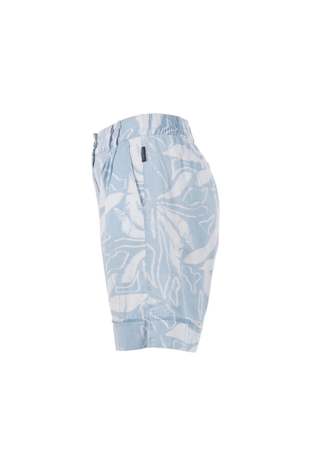 SOQUESTO Chambray-Shorts Damen