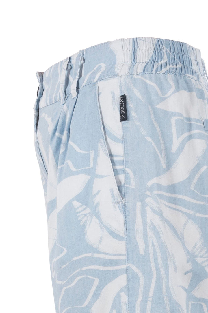 SOQUESTO Chambray-Shorts Damen