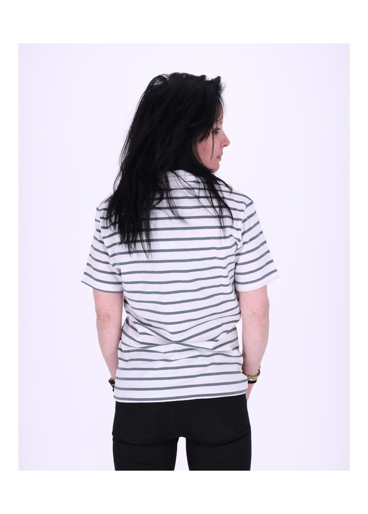 TARA M Damen Poloshirt gestreift