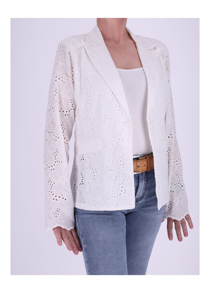 Splash of Color Boho Blazer Damen