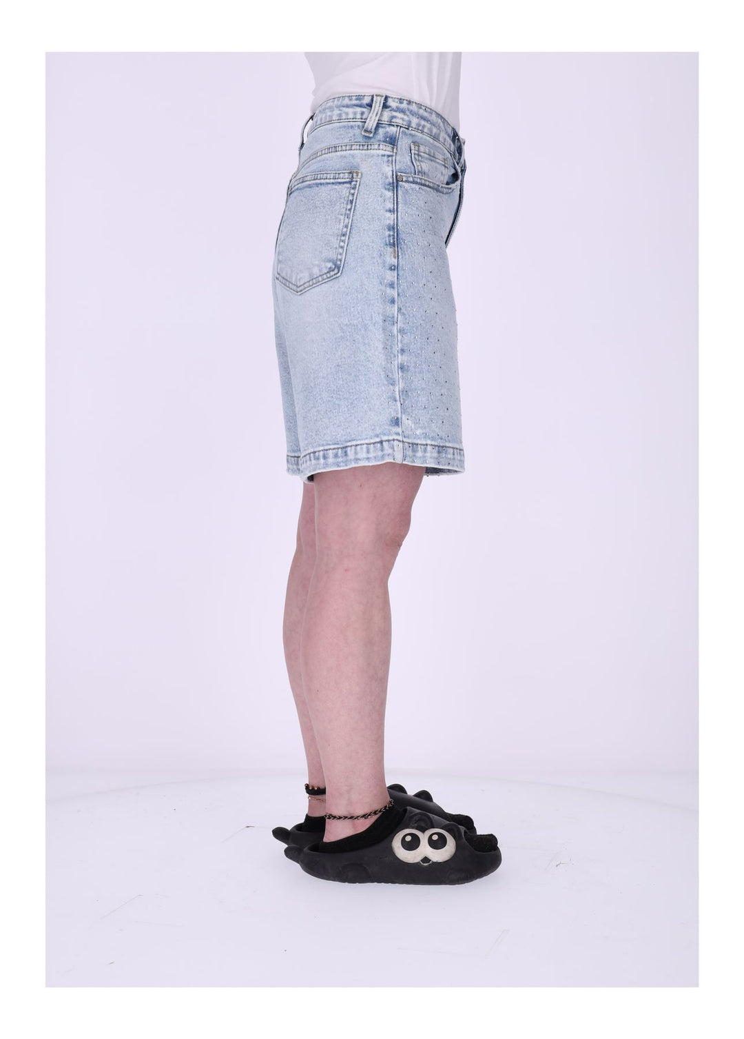 Splash of Color Damen Short mit Strass
