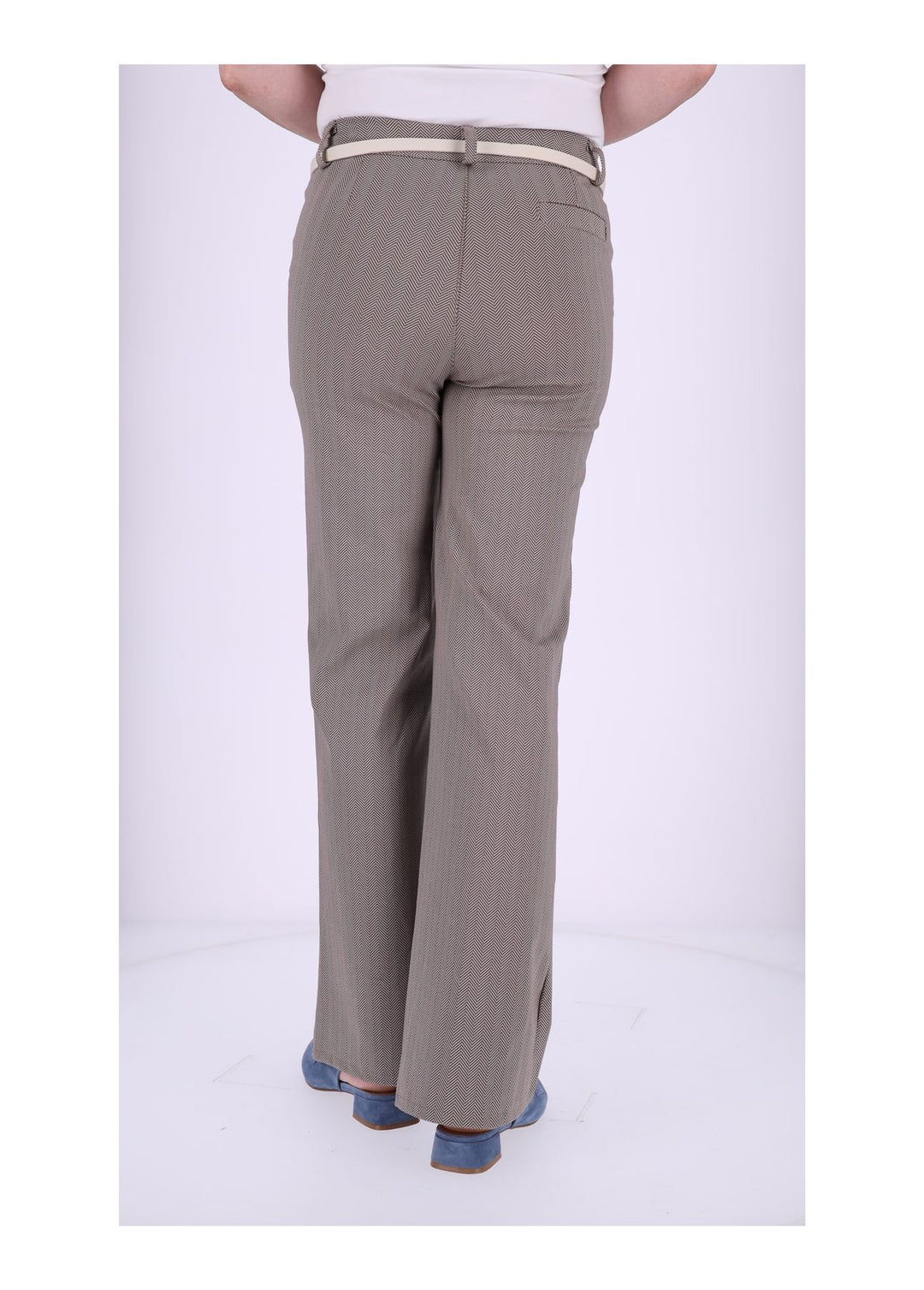 Splash of Color Bootcut Hose Damen