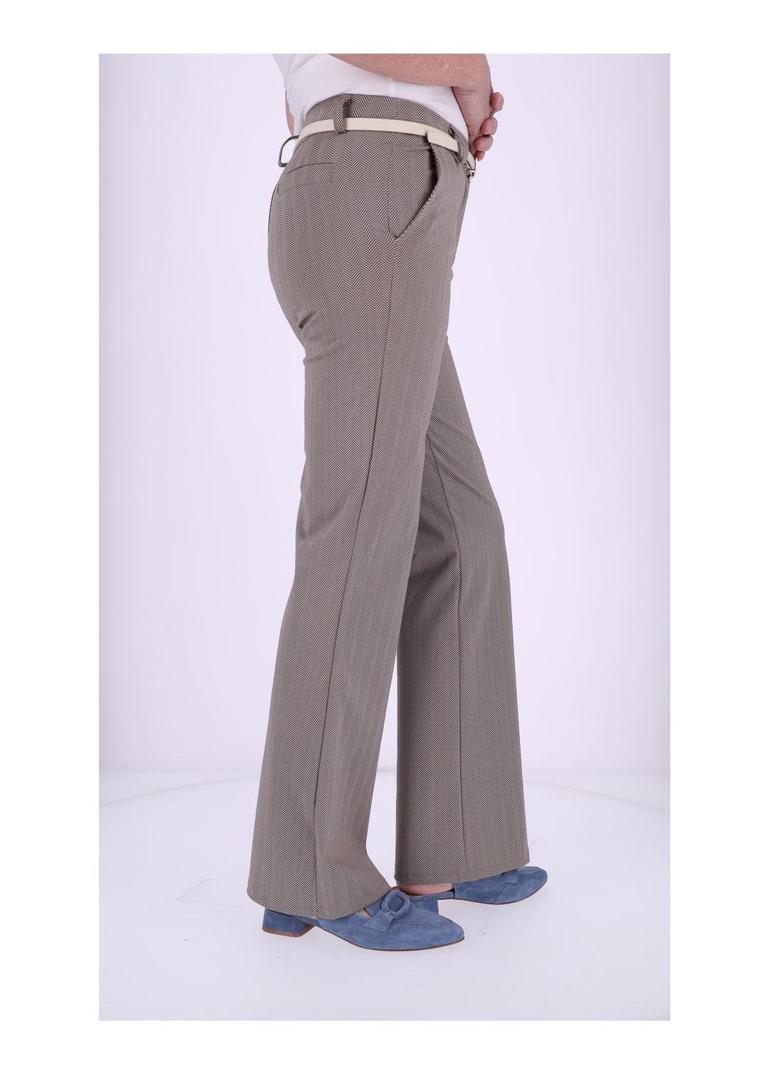 Splash of Color Bootcut Hose Damen