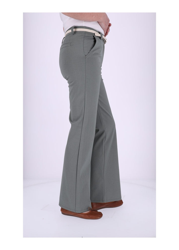 Splash of Color Bootcut Hose Damen