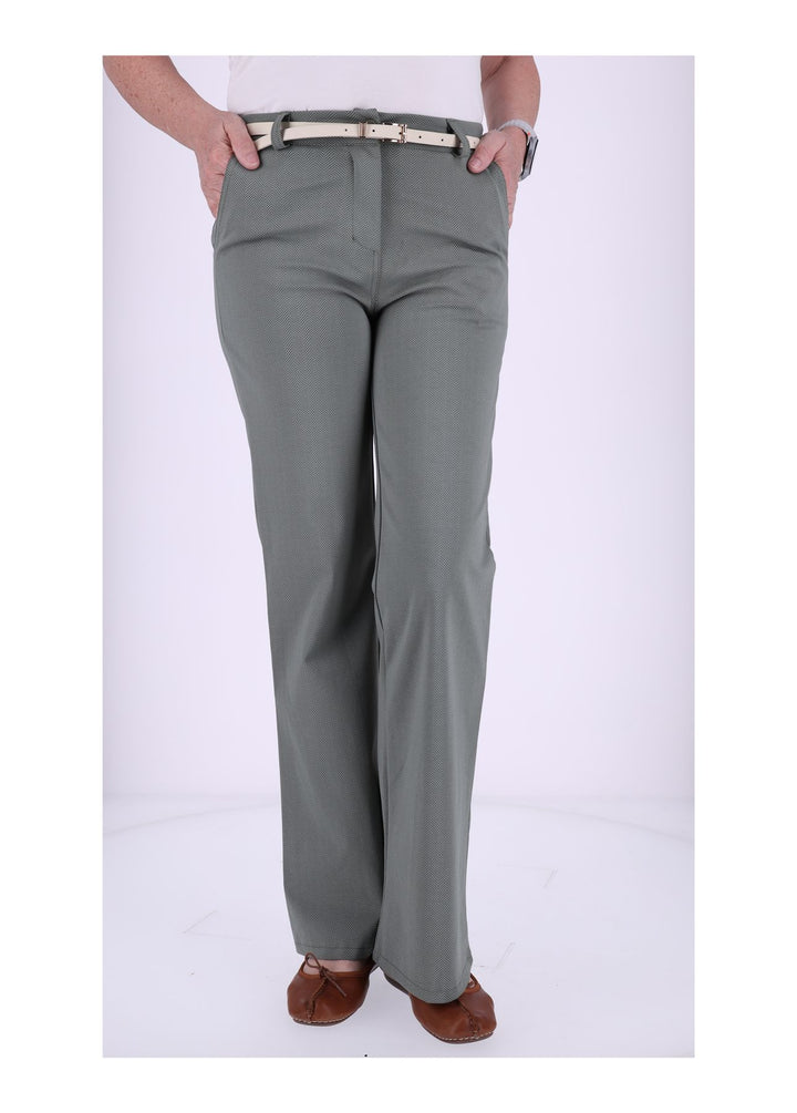 Splash of Color Bootcut Hose Damen