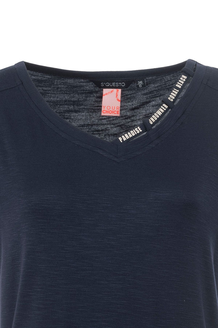SOQUESTO T-Shirt Damen Baumwolle